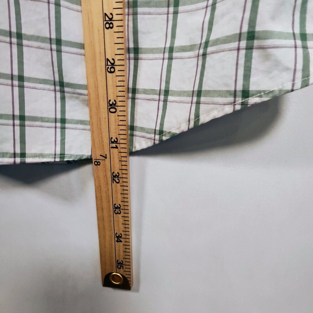 Artefact Regular Men's Medium Tall Plaid Button-Down Long Sleeve NWOT - Picture 8 of 8